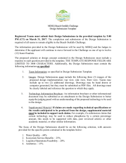 MDEQ Beach Outfalls Challenge Design Submission Template