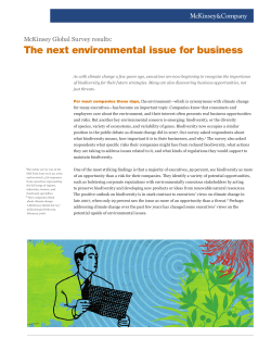 The next environmental issue for business