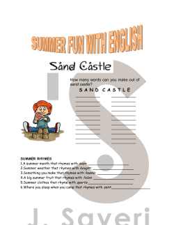 S A N D  C A S T L E