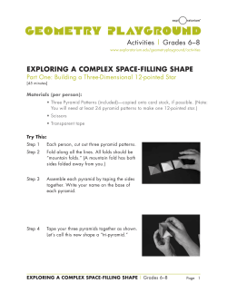 Exploring a Complex Space-Filling Shape