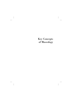 Key Concepts of Museology