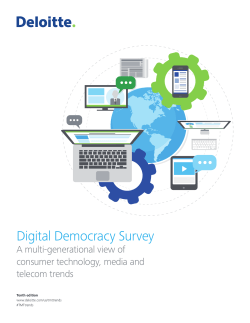 Digital Democracy Survey