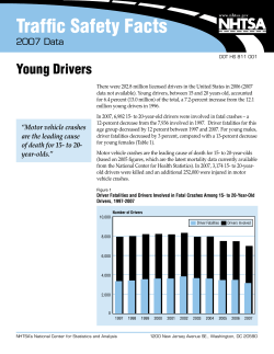 Traffic Safety Facts - CrashStats