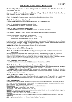 May 2017 - Stoke Golding