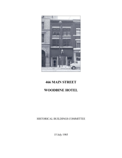 466 main street - City of Winnipeg