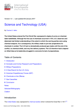 Science and Technology (USA) - 1914-1918