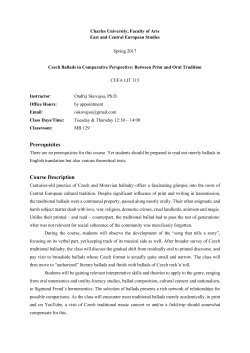 (mostly czech) photography and genius loci