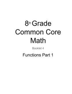 Book #4 FUNCTIONS