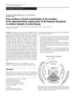Some problems of forest transformation at the transition to the