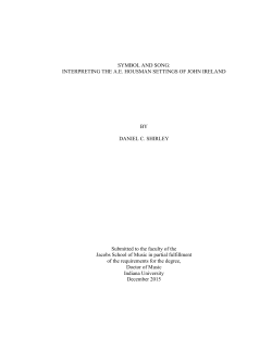 [Sample Title Page] - Indiana University