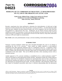 04623 - modeling of co2 corrosion of mild steel at