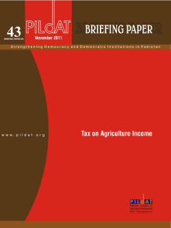 BP43- Tax on Agriculture Income - English