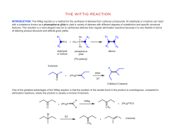 THE WITTIG REACTION