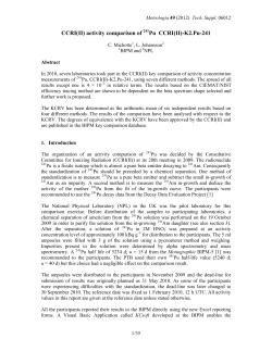 CCRI(II) activity comparison of Pu CCRI(II)-K2.Pu-241