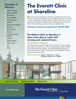 The everett Clinic at Shoreline