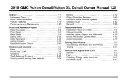 Denali Owner`s Manual