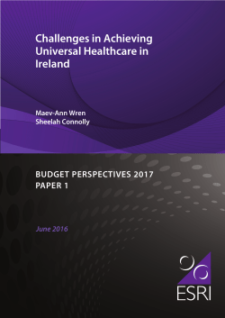 Challenges in Achieving Universal Healthcare in Ireland