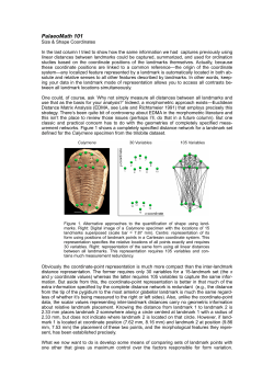 PalaeoMath 101 - Article 15 - The Palaeontological Association