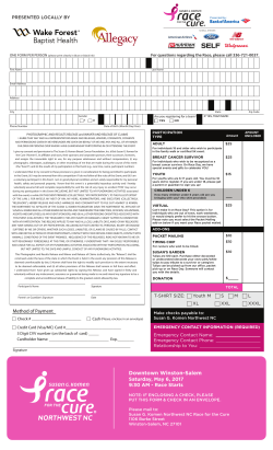Race 2017 Registration Form (as of 1.17.17)