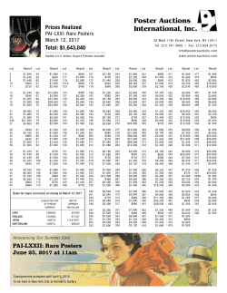 Prices Realized - Rennert`s Gallery