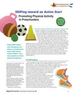 SKIPing toward an Active Start