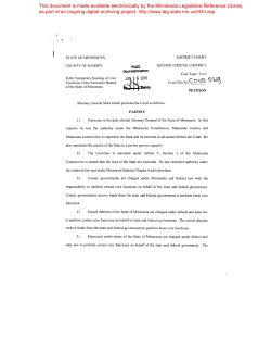 This document is made available electronically by the Minnesota