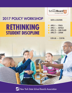 e-Brochure - New York State School Boards Association