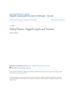 Field of Flowers: Mughal Carpets and Treasures