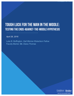 Tough Luck for the Man in the middle: