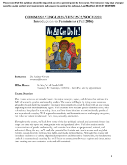 COMM2225/ENGL2125/HIST2502/SOCY2225