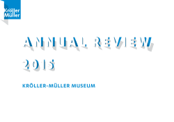 Annual review 2015 - Kr&ouml;ller