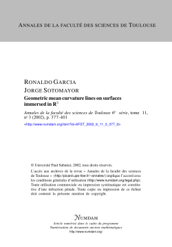Geometric mean curvature lines on surfaces immersed in