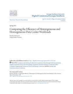 Comparing the Efficiency of Heterogeneous and Homogeneous