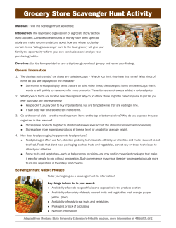 Grocery Store Scavenger Hunt Activity - 4