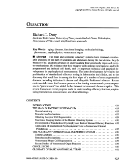 OLFACTION