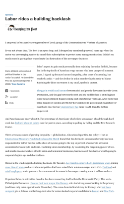 Unions and Wealth Gap