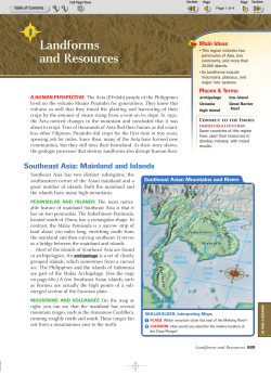 Landforms and Resources