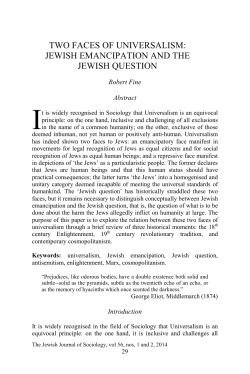 this PDF file - Jewish Journal of Sociology