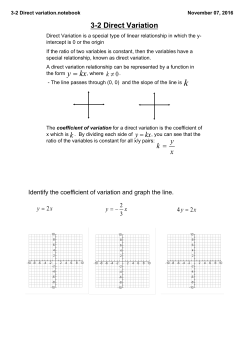 3-2 Direct variation.notebook