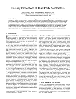 Security Implications of Third-Party Accelerators