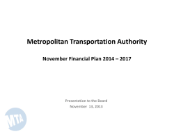 November Plan Presentation 2014-2017
