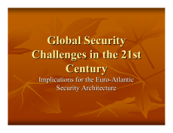 Global Security Challenges in the 21st Century