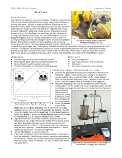 GAS LAWS