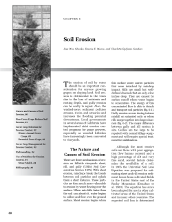 Soil Erosion