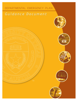 Guidance Document