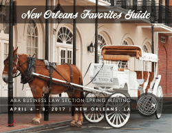 Favorites Guide - American Bar Association