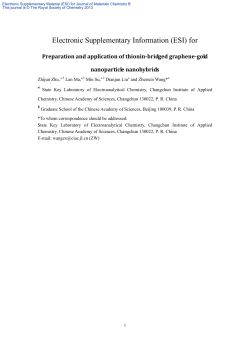 Electronic Supplementary Information