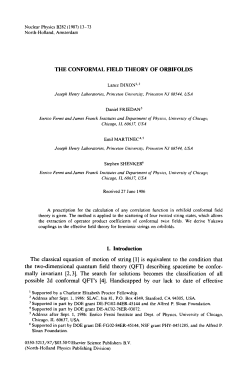 Nuclear Physics B282 (1987) 13-73 North