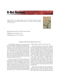 The Indian Trade War Reconsidered: Morris on Ivers - H-Net