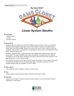 English - Big Ideas Math